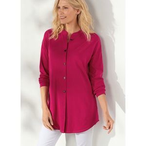 NWOT Soft Surroundings Moderne Big Button Down